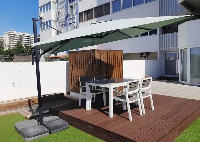 Terrace Overlooking The Tagus River - Spacious And Modern Daire
